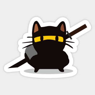 Ninja Cat Sticker